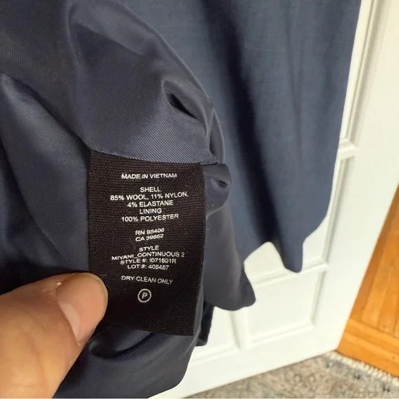 Theory Blue Ocean Miyani Dress - Picture 12 of 13